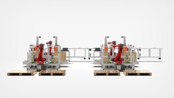Automatic Packaging Sorting and Stacking Line