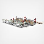 Automatic Packaging Sorting and Stacking Line