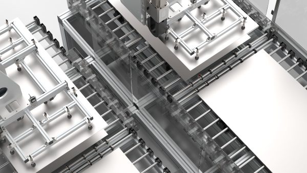 Automatic Panel Temporary Storage Conveyor Line