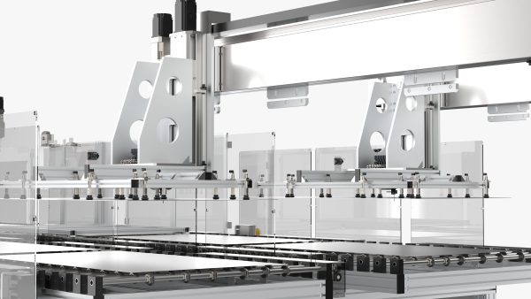 Automatic Panel Temporary Storage Conveyor Line