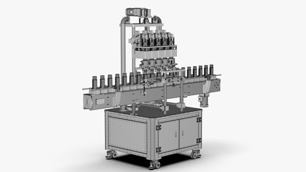 Automatic Plastic Bottle Pressing and Capping Machine