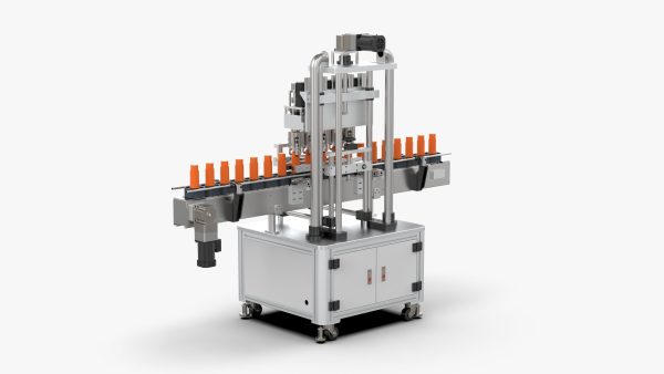 Automatic Plastic Bottle Pressing and Capping Machine