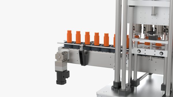 Automatic Plastic Bottle Pressing and Capping Machine