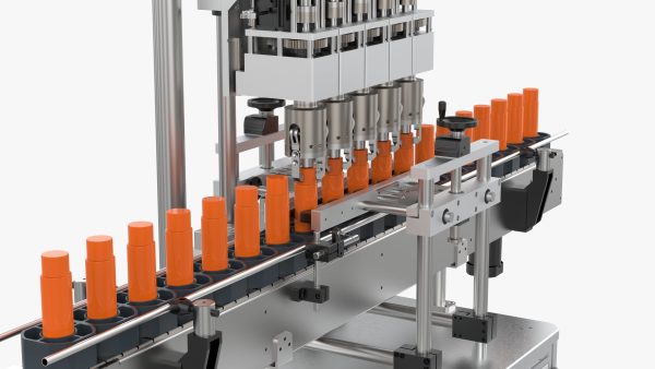 Automatic Plastic Bottle Pressing and Capping Machine