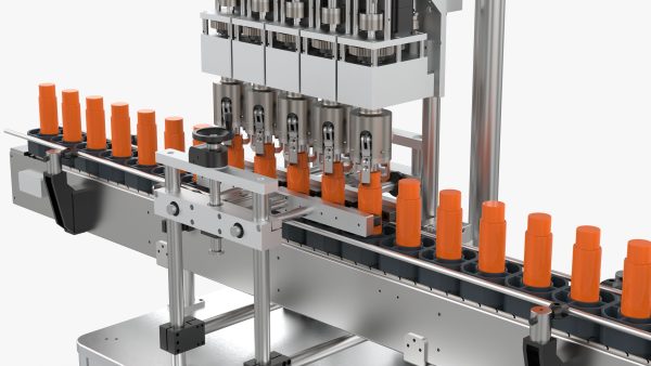Automatic Plastic Bottle Pressing and Capping Machine