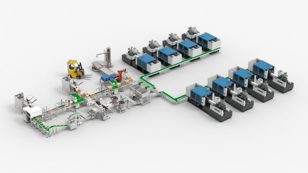 Automatic Plastic Parts Production Line