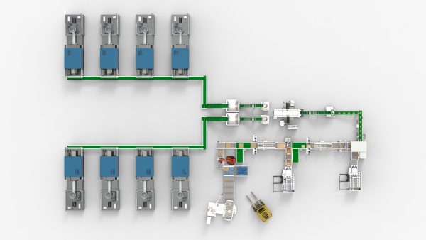 Automatic Plastic Parts Production Line