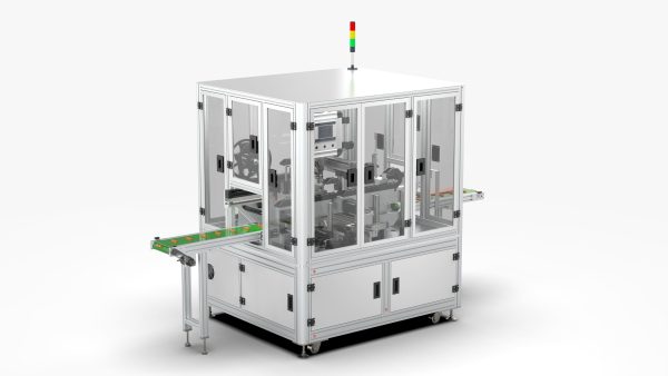 Automatic Polymer Battery Shaping and Labeling Machine