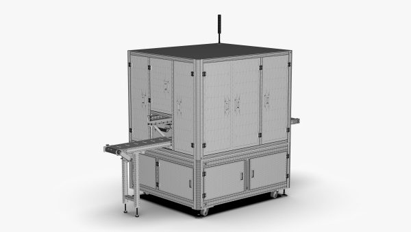 Automatic Polymer Battery Shaping and Labeling Machine