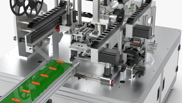 Automatic Polymer Battery Shaping and Labeling Machine
