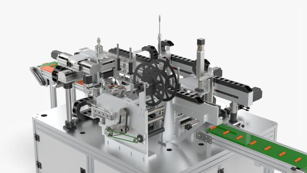 Automatic Polymer Battery Shaping and Labeling Machine