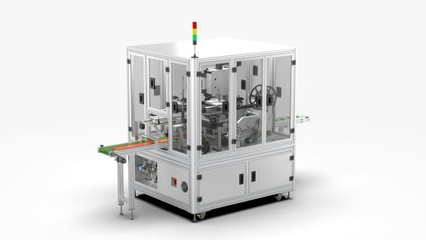 Automatic Polymer Battery Shaping and Labeling Machine