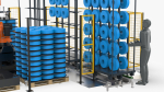 Automatic Robot Bobbin Loading Workstation