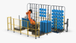 Automatic Robot Bobbin Loading Workstation