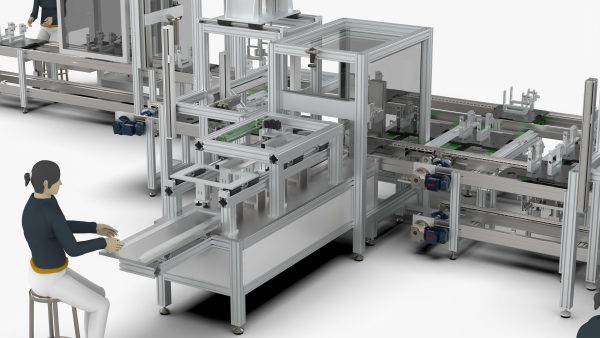 Automatic Soft Package Module Welding Line