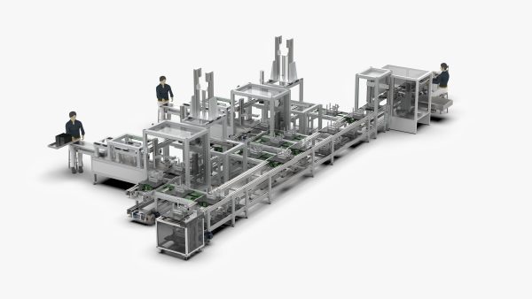 Automatic Soft Package Module Welding Line