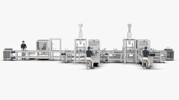 Automatic Soft Package Module Welding Line