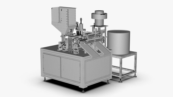 Automatic Toilet Cover Sleeve Button Assembly Machine