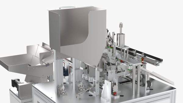 Automatic Toilet Cover Sleeve Button Assembly Machine