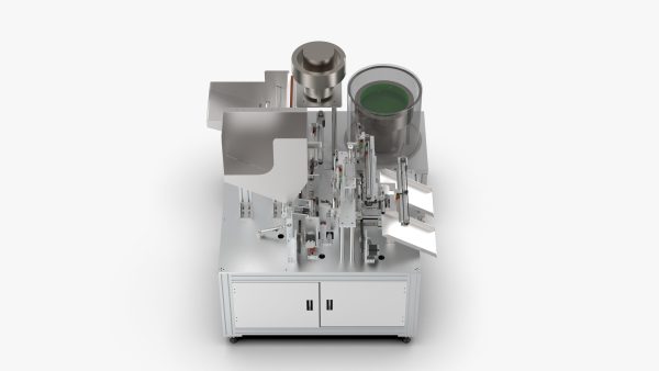 Automatic Toilet Cover Sleeve Button Assembly Machine