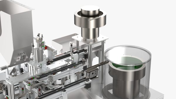 Automatic Toilet Cover Sleeve Button Assembly Machine