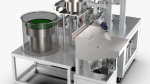 Automatic Toilet Cover Sleeve Button Assembly Machine