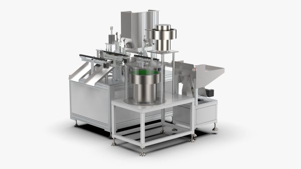Automatic Toilet Cover Sleeve Button Assembly Machine