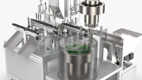 Automatic Toilet Cover Sleeve Button Assembly Machine