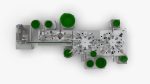 Automatic Toilet Lid Damper Body Assembly