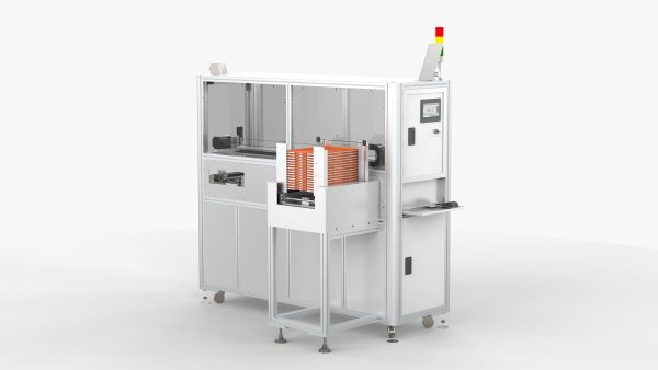 Automatic Tray Positioning and Recycling Machine