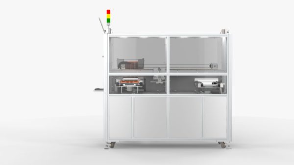 Automatic Tray Positioning and Recycling Machine