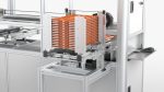 Automatic Tray Positioning and Recycling Machine