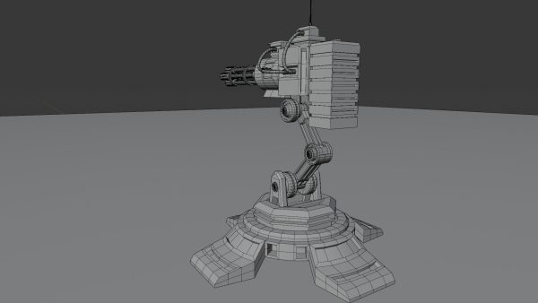 Automatic turret installation