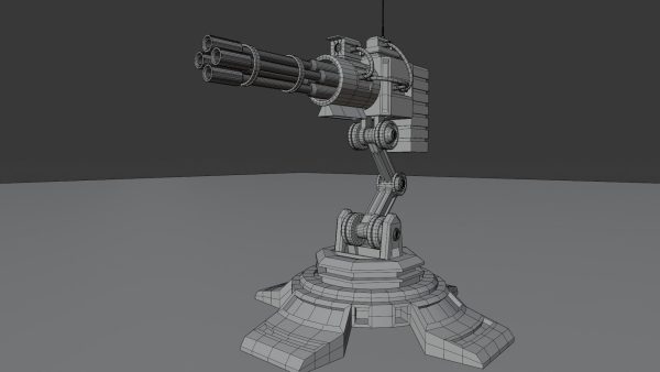 Automatic turret installation