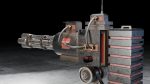 Automatic turret installation