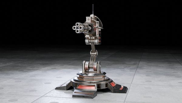 Automatic turret installation