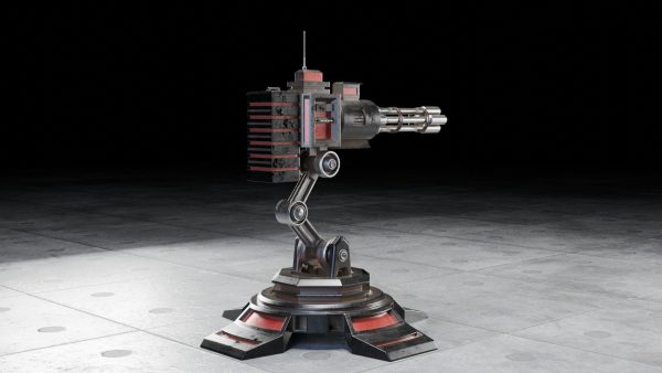 Automatic turret installation