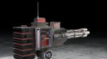 Automatic turret installation
