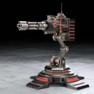 Automatic turret installation