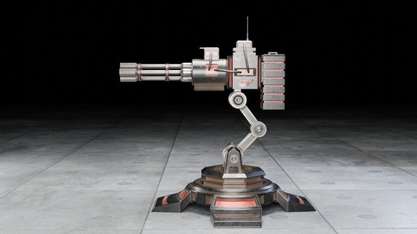 Automatic turret installation