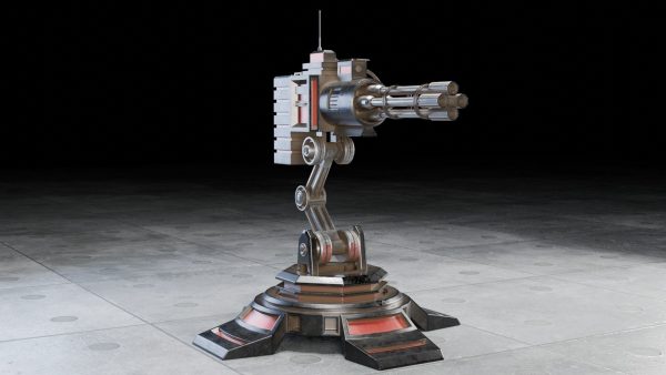 Automatic turret installation