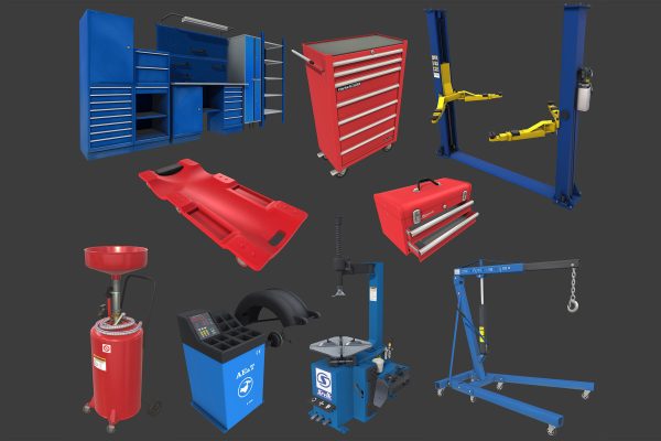 Autoservice Props Pack