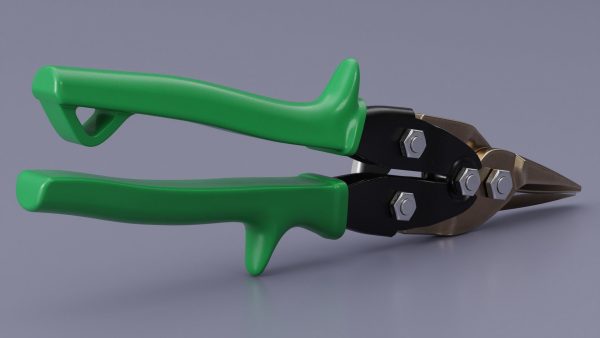 Aviation Snips Green