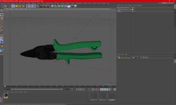 Aviation Snips Green