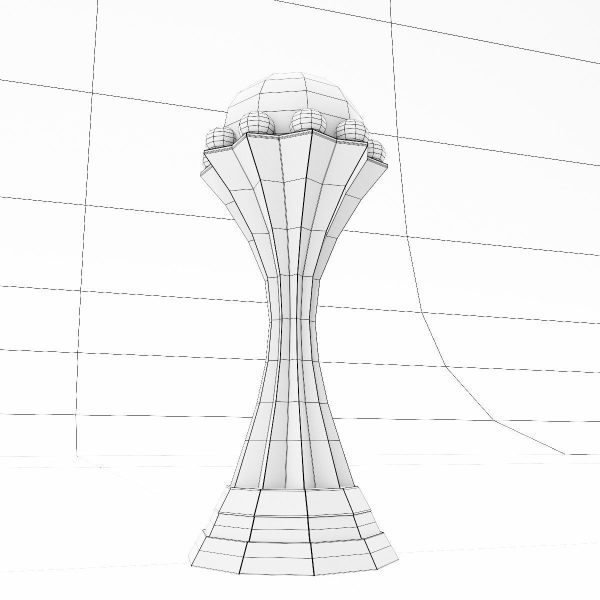 Award 3dmodel golden trophy