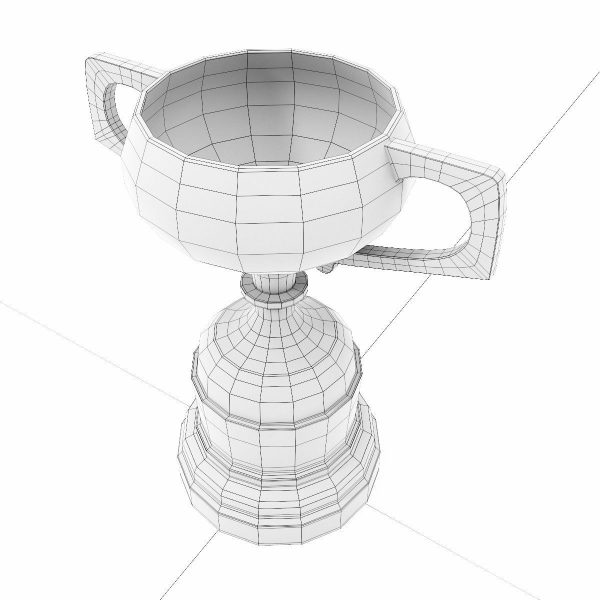 Award trophy cup 3dmodel