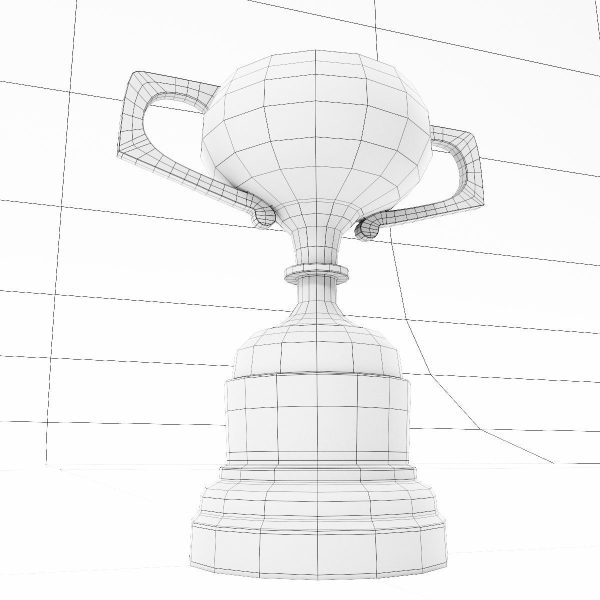 Award trophy cup 3dmodel
