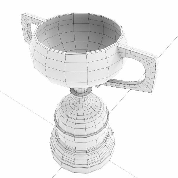 Award trophy cup 3dmodel