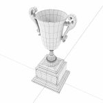 Award trophy cup 3dmodel