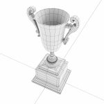 Award trophy cup 3dmodel
